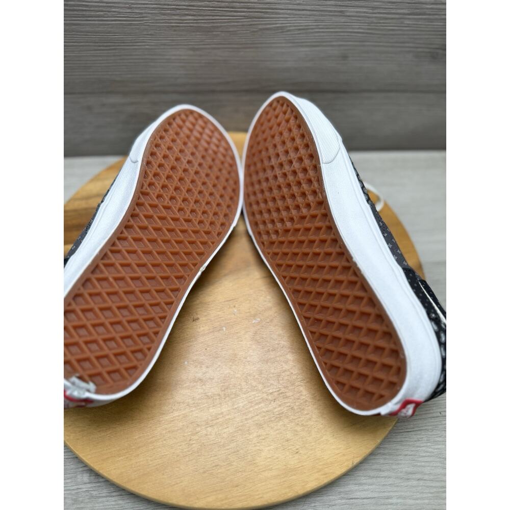 Vans Old Skool Black Gray White Patchwork Tie Pri… - image 7